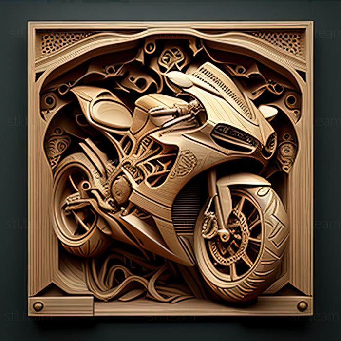 3D модель Ducati 1299 Superleggera (STL)